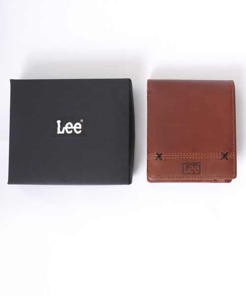 Lee(リー)の「Lee/リー Leather Wallet/牛革 レザー ウォレット/二つ折り 財布/コンパクト/メンズ レディース(財布・メンズ・ブラウン/ダークブラウン/ブラック・FREE)」の12枚目の写真