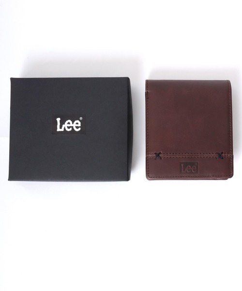 Lee(リー)の「Lee/リー Leather Wallet/牛革 レザー ウォレット/二つ折り 財布/コンパクト/メンズ レディース(財布・メンズ・ブラウン/ダークブラウン/ブラック・FREE)」の11枚目の写真