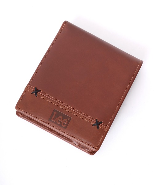 Lee(リー)の「Lee/リー Leather Wallet/牛革 レザー ウォレット/二つ折り 財布/コンパクト/メンズ レディース(財布・メンズ・ブラウン/ダークブラウン/ブラック・FREE)」の13枚目の写真