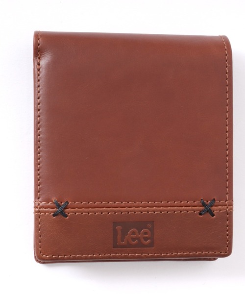 Lee(リー)の「Lee/リー Leather Wallet/牛革 レザー ウォレット/二つ折り 財布/コンパクト/メンズ レディース(財布・メンズ・ブラウン/ダークブラウン/ブラック・FREE)」の6枚目の写真