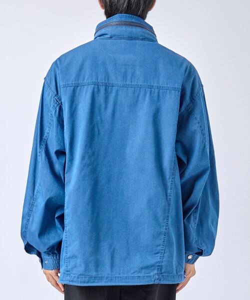 THE NORTH FACE PURPLE LABEL(ザ ノースフェイス パープルレーベル)の「【THE NORTH FACE PURPLE LABEL/ザノースフェイスパープルレーベル】Indigo Field Jacket(その他アウター・メンズ・インディゴブルー/サックスブルー・L/XL)」の6枚目の写真