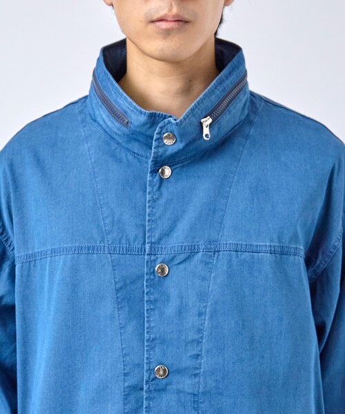 THE NORTH FACE PURPLE LABEL(ザ ノースフェイス パープルレーベル)の「【THE NORTH FACE PURPLE LABEL/ザノースフェイスパープルレーベル】Indigo Field Jacket(その他アウター・メンズ・インディゴブルー/サックスブルー・L/XL)」の8枚目の写真