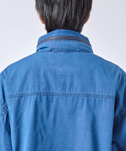 THE NORTH FACE PURPLE LABEL(ザ ノースフェイス パープルレーベル)の「【THE NORTH FACE PURPLE LABEL/ザノースフェイスパープルレーベル】Indigo Field Jacket(その他アウター・メンズ・インディゴブルー/サックスブルー・L/XL)」の9枚目の写真