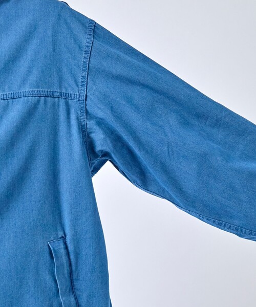 THE NORTH FACE PURPLE LABEL(ザ ノースフェイス パープルレーベル)の「【THE NORTH FACE PURPLE LABEL/ザノースフェイスパープルレーベル】Indigo Field Jacket(その他アウター・メンズ・インディゴブルー/サックスブルー・L/XL)」の10枚目の写真