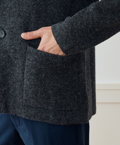 カシミヤナイロン ラペルカラーカーディガン MWAS2150（カーディガン/ボレロ）｜JAMES PERSE（ジェームスパース）