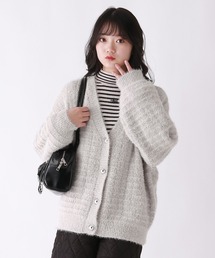 repipi armario | 【洗えるニット】モールシャギールーズカーディガン(カーディガン/ボレロ)