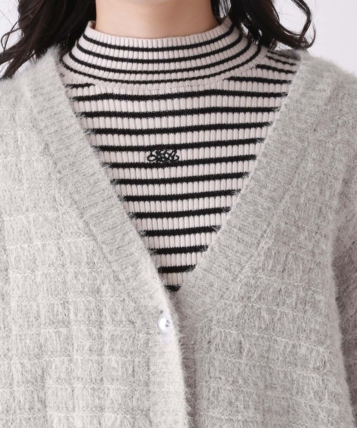 repipi armario(レピピ アルマリオ)の「【洗えるニット】モールシャギールーズカーディガン(カーディガン/ボレロ・キッズ・ホワイト/サックスブルー/グレー・SMALL/MEDIUM/LARGE)」の22枚目の写真