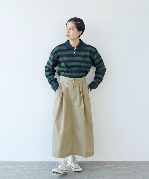 PAR ICI（パーリッシィ）の「ギャバ ミリタリースカート（スカート・レディース・ベージュ/カーキ・FREE）」の22枚目の写真