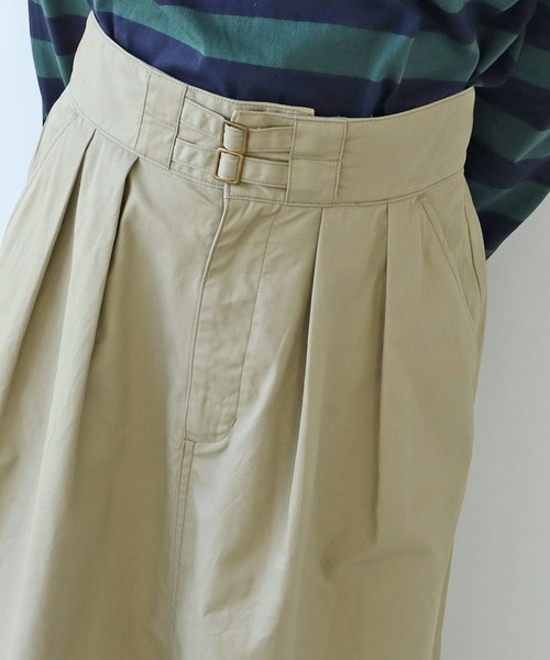 PAR ICI（パーリッシィ）の「ギャバ ミリタリースカート（スカート・レディース・ベージュ/カーキ・FREE）」の21枚目の写真