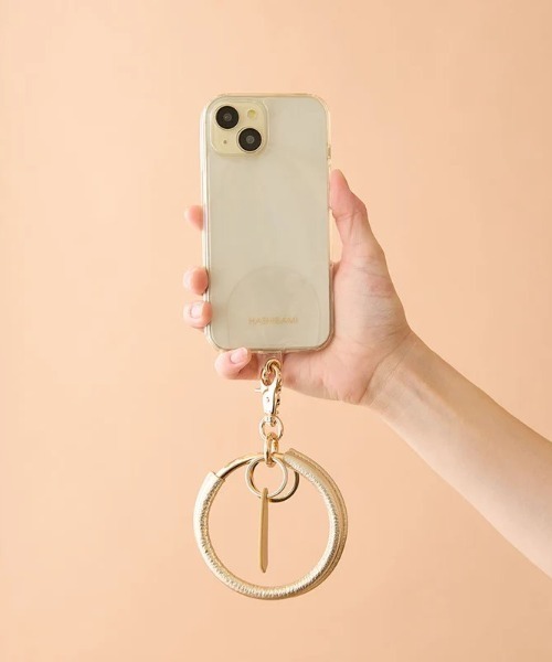 HASHIBAMI(ハシバミ)の「【HASHIBAMI】ウィンドベル スマホハンドストラップ(スマホグッズ・レディース・シルバー/ブラック/グレイッシュベージュ/ゴールド/ブラウン/ホワイト系1/ワイン・FREE)」の7枚目の写真