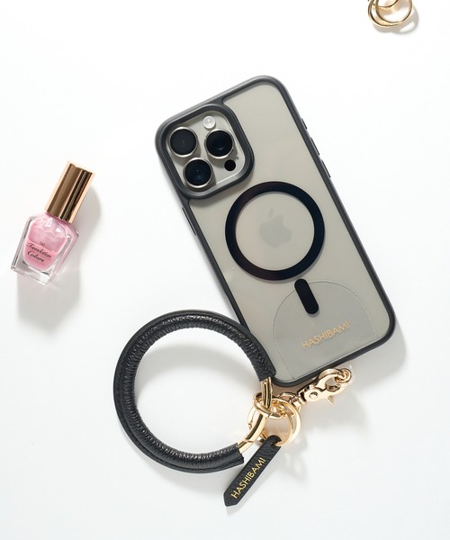 HASHIBAMI(ハシバミ)の「【HASHIBAMI】ウィンドベル スマホハンドストラップ(スマホグッズ・レディース・シルバー/ブラック/グレイッシュベージュ/ゴールド/ブラウン/ホワイト系1/ワイン・FREE)」の3枚目の写真
