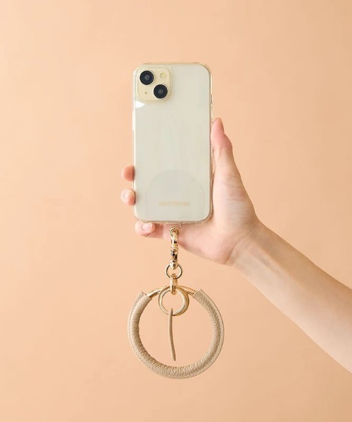 HASHIBAMI(ハシバミ)の「【HASHIBAMI】ウィンドベル スマホハンドストラップ(スマホグッズ・レディース・シルバー/ブラック/グレイッシュベージュ/ゴールド/ブラウン/ホワイト系1/ワイン・FREE)」の18枚目の写真