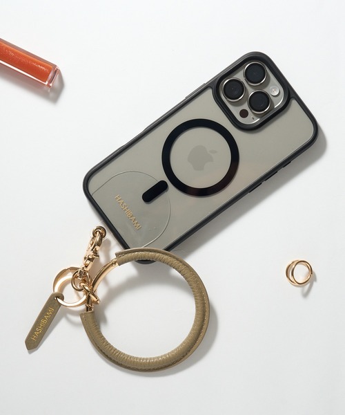 HASHIBAMI(ハシバミ)の「【HASHIBAMI】ウィンドベル スマホハンドストラップ(スマホグッズ・レディース・シルバー/ブラック/グレイッシュベージュ/ゴールド/ブラウン/ホワイト系1/ワイン・FREE)」の8枚目の写真