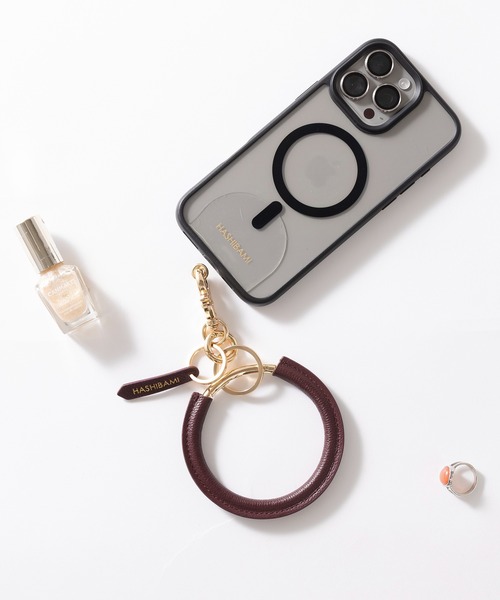 HASHIBAMI(ハシバミ)の「【HASHIBAMI】ウィンドベル スマホハンドストラップ(スマホグッズ・レディース・シルバー/ブラック/グレイッシュベージュ/ゴールド/ブラウン/ホワイト系1/ワイン・FREE)」の9枚目の写真