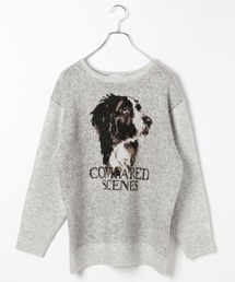 LEPSIM | 5ゲージドッグジャガードプルオーバー　251744(ニット/セーター)