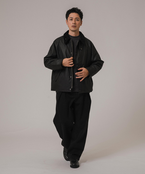 Barbour（バブアー）の「Barbour(バブアー) OS TRANSPORT WAX（その他アウター・メンズ・カーキ/ブラック・36/38/40）」の4枚目の写真