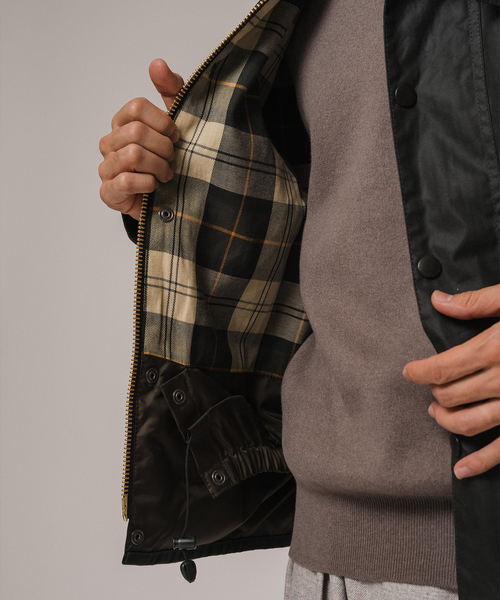 Barbour（バブアー）の「Barbour(バブアー) OS TRANSPORT WAX（その他アウター・メンズ・カーキ/ブラック・36/38/40）」の21枚目の写真