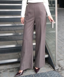 AMBIENT（アンビエント）の「ハイウエストセンタープレスパンツ（スラックス）」