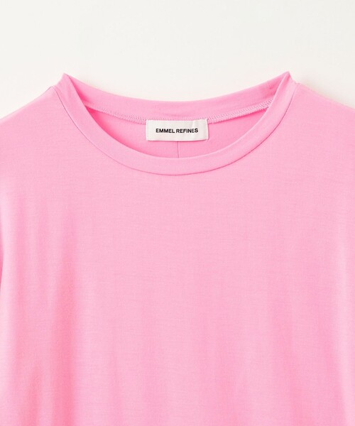 tシャツ 「EMMEL REFINES」EM クルーネック ロングスリーブ Tシャツ レディース EMMEL REFINES（エメルリファインズ）の「＜EMMEL REFINES＞EM
