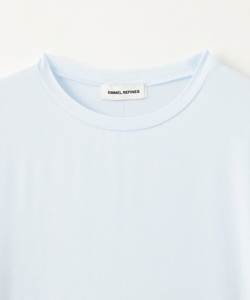 tシャツ 「EMMEL REFINES」EM クルーネック ロングスリーブ Tシャツ レディース EMMEL REFINES（エメルリファインズ）の「＜EMMEL REFINES＞EM