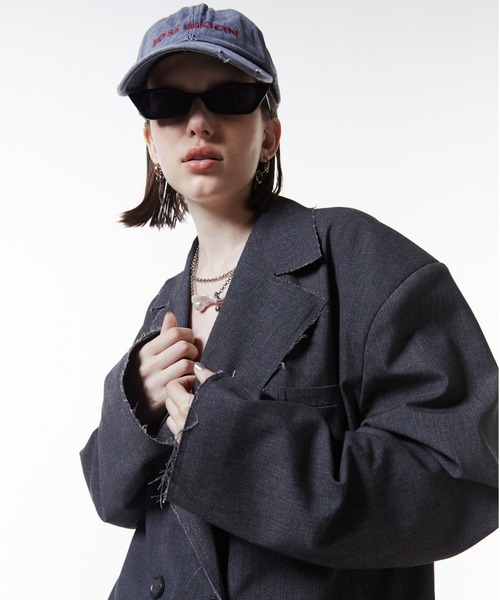 JOSE MOON（ジョゼムーン）の「JOSE MOON CAP DW/ジョゼムーンキャップ（キャップ・レディース・ブラック/グレー・FREE）」の7枚目の写真