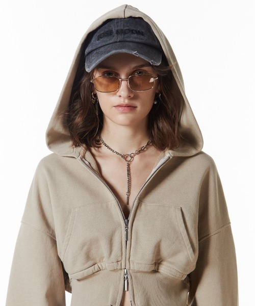 JOSE MOON（ジョゼムーン）の「JOSE MOON CAP DW/ジョゼムーンキャップ（キャップ・レディース・ブラック/グレー・FREE）」の12枚目の写真