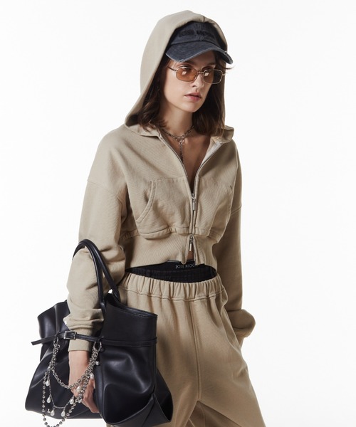 JOSE MOON（ジョゼムーン）の「JOSE MOON CAP DW/ジョゼムーンキャップ（キャップ・レディース・ブラック/グレー・FREE）」の14枚目の写真