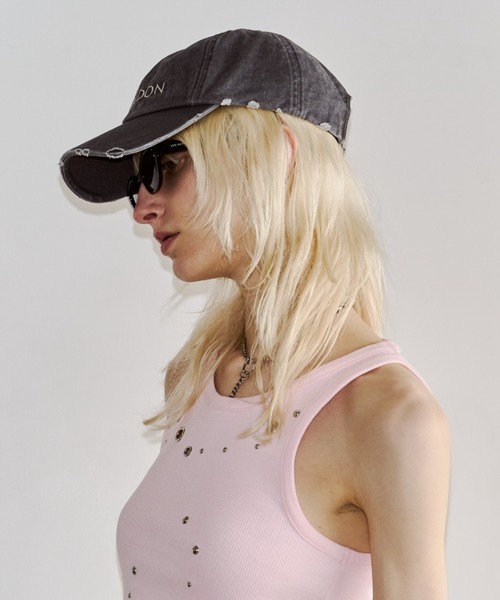 JOSE MOON(ジョゼムーン)の「JOSE MOON CAP DW/ジョゼムーンキャップ(キャップ・レディース・ブラック/グレー/ネイビー・FREE)」の20枚目の写真