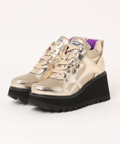 EYELET BELT コンバットスニーカー　25 HYSTERIC GLAMOUR スニーカー EYELET BELT コンバットスニーカー