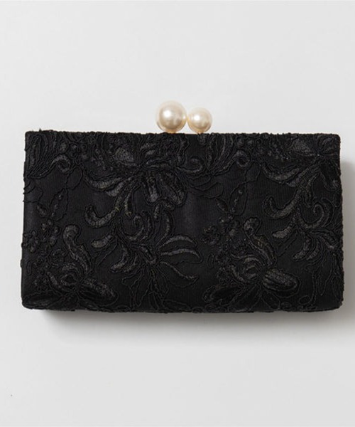 【セール】【metoi】刺繍レースクラッチバッグ 結婚式 二次会 パーティー フォーマル オケージョン（ショルダーバッグ）｜SETUP7（セットアップセブン）