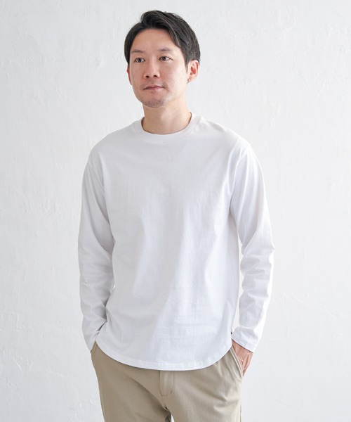ikka(イッカ)の「【洗濯機で洗える】GOKU楽ニットクルーインナーセット(ニット/セーター・メンズ・グレー/ベージュ/ネイビー・XL/L/M/S)」の6枚目の写真