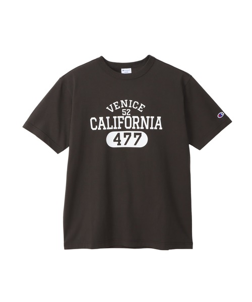 Champion(チャンピオン)の「【Champion/チャンピオン】メンズ ベーシック 大きいサイズ ショートスリーブTシャツ(Tシャツ/カットソー・メンズ・ネイビー/ホワイト×ブラック/グレー/ブラック系その他・XXXX-LARGE/XXX-LARGE/XX-LARGE)」の3枚目の写真