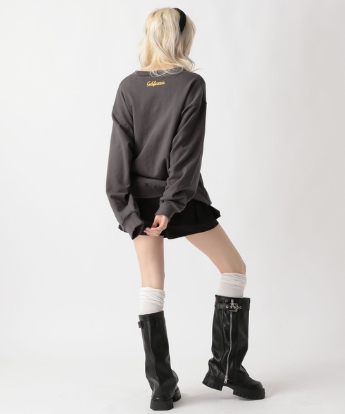 FOREVER 21(フォーエバー トゥエンティーワン)の「【2025SS】レイヤードプリーツスカパン(その他パンツ・レディース・グレー/ブラック・MEDIUM/SMALL)」の7枚目の写真
