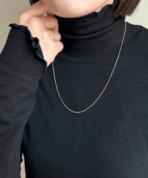 ステンレススネイクミドルネックレス