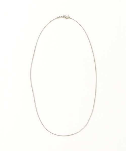 fredy emue（フレディエミュ）の「ステンレススネイクミドルネックレス（ネックレス・レディース・ゴールド/シルバー・FREE）」の6枚目の写真