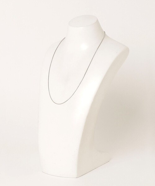 fredy emue（フレディエミュ）の「ステンレススネイクミドルネックレス（ネックレス・レディース・ゴールド/シルバー・FREE）」の7枚目の写真