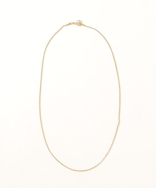 fredy emue（フレディエミュ）の「ステンレススネイクミドルネックレス（ネックレス・レディース・ゴールド/シルバー・FREE）」の8枚目の写真