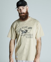 schott（ショット）の「Schott/ショット/T-SHIRT FLYING EAGLE/フライング イーグル Tシャツ（Tシャツ/カットソー）」