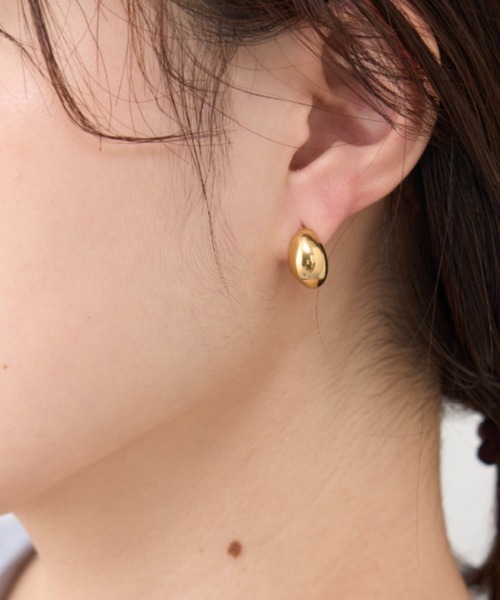 CIAOPANIC TYPY(チャオパニックティピー)の「【2025年S/S新作】lilステンレスドロップピアス(ピアス(両耳用)・レディース・シルバー/ゴールド・ONE SIZE)」の5枚目の写真