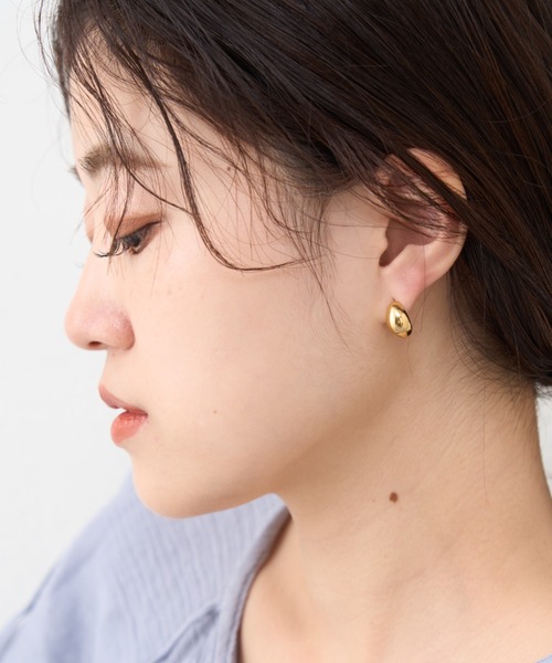 【関税送料込】ドロップピアス☆☆ セール】ステンレスドロップピアス（ピアス（両耳用））｜SMELLY