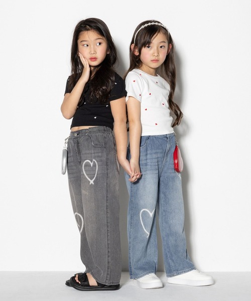 10C REPIPI(ジューシーレピピ)の「【10C REPIPI】ワイドホックデニムパンツ(デニムパンツ・キッズ・ブルー/ブラック系その他/ブルー系その他・120cm/110cm/130cm)」の5枚目の写真