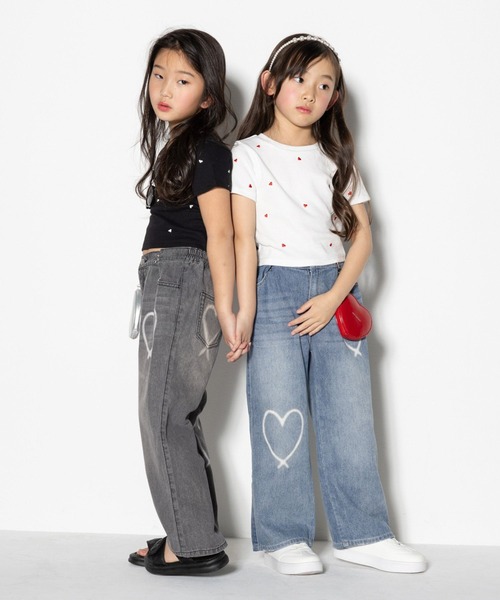 10C REPIPI(ジューシーレピピ)の「【10C REPIPI】ワイドホックデニムパンツ(デニムパンツ・キッズ・ブルー/ブラック系その他/ブルー系その他・120cm/110cm/130cm)」の6枚目の写真
