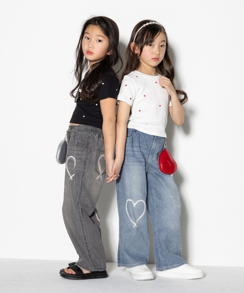 10C REPIPI(ジューシーレピピ)の「【10C REPIPI】ワイドホックデニムパンツ(デニムパンツ・キッズ・ブルー/ブラック系その他/ブルー系その他・120cm/110cm/130cm)」の7枚目の写真