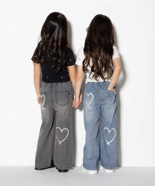 10C REPIPI(ジューシーレピピ)の「【10C REPIPI】ワイドホックデニムパンツ(デニムパンツ・キッズ・ブルー/ブラック系その他/ブルー系その他・120cm/110cm/130cm)」の10枚目の写真
