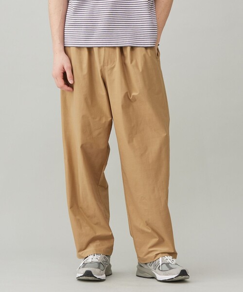 UNFILO(アンフィーロ)の「スラブジャージー ワイドパンツ(その他パンツ・メンズ・ベージュ系/ブラック系・SMALL/MEDIUM/LARGE/X-LARGE)」の6枚目の写真