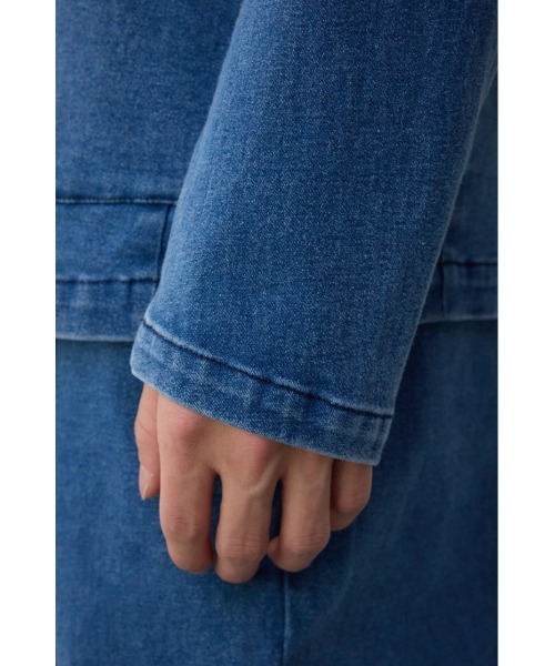AZUL by moussy（アズールバイマウジー）の「ストレッチデニムテーラードジャケット（テーラードジャケット・メンズ・ブルー/ブラック・MEDIUM/LARGE）」の9枚目の写真