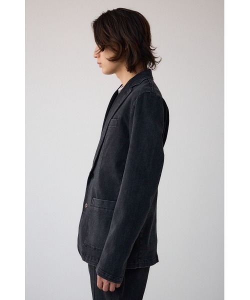 AZUL by moussy（アズールバイマウジー）の「ストレッチデニムテーラードジャケット（テーラードジャケット・メンズ・ブルー/ブラック・MEDIUM/LARGE）」の22枚目の写真