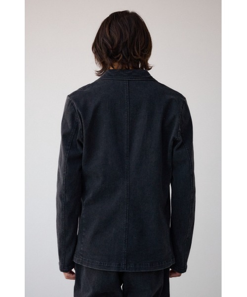 セール】ストレッチデニムテーラードジャケット（テーラードジャケット