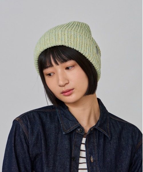 OVERRIDE（オーバーライド）の「OVERRIDE  RECXJP KNITWATCH SG / オーバーライド（ニットキャップ/ビーニー・レディース・イエロー/ベージュ/ピンク・57~59cm）」の16枚目の写真