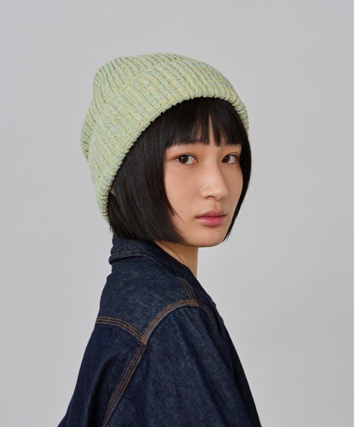 OVERRIDE（オーバーライド）の「OVERRIDE  RECXJP KNITWATCH SG / オーバーライド（ニットキャップ/ビーニー・レディース・イエロー/ベージュ/ピンク・57~59cm）」の15枚目の写真